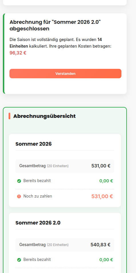 Spieler Mitte